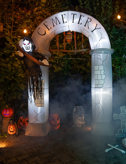 Décoration Gonflable Entrée de Cimetière 240 cm
