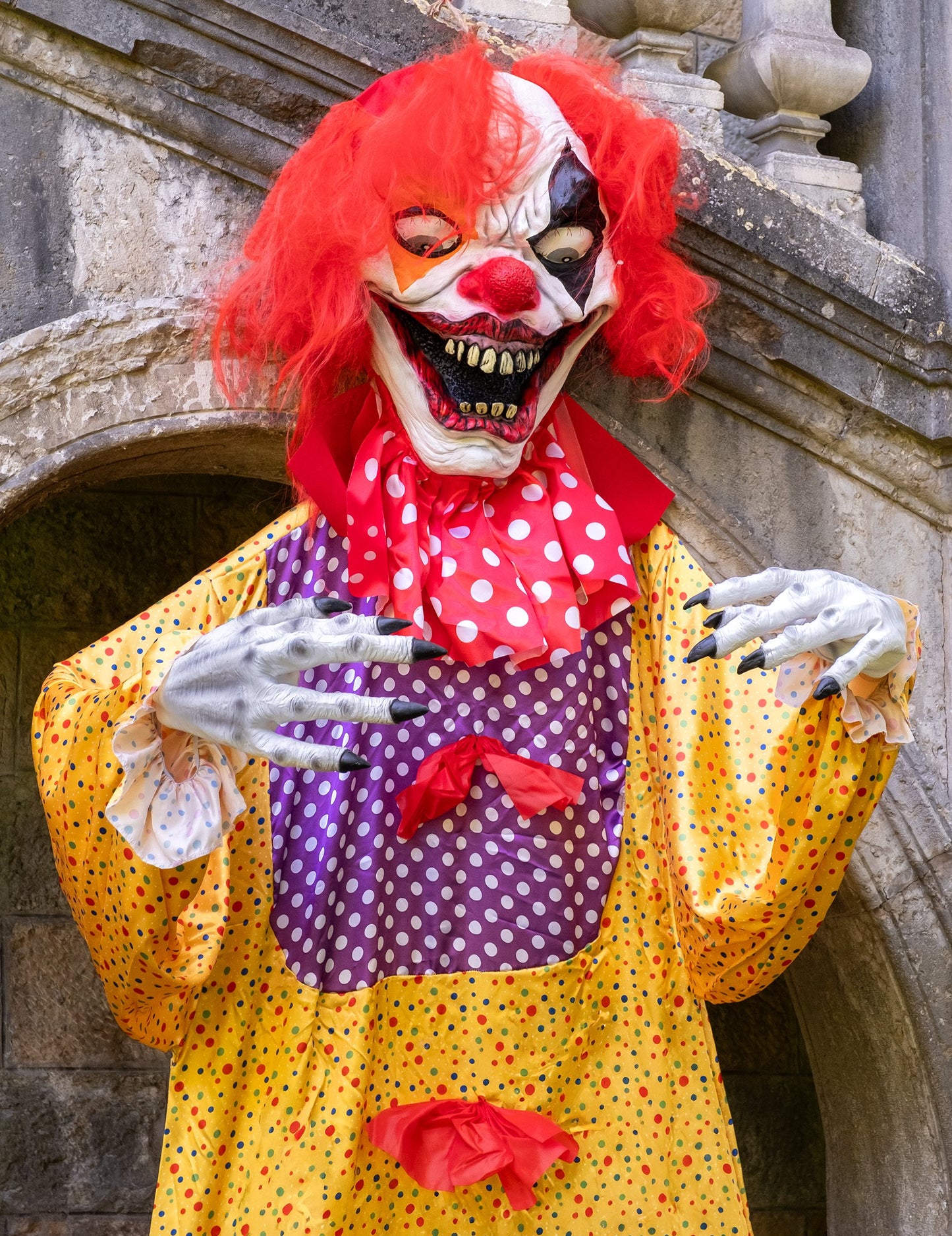 Decorare de Halloween Clovură înfricoșătoare atârnată de 350cm