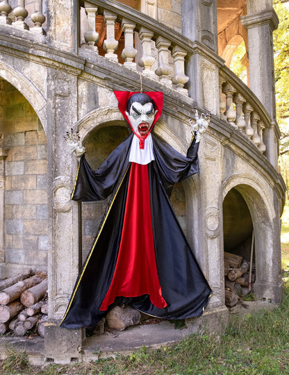 Decorațiune de Halloween cu vampir gigant suspendat 3,20 m