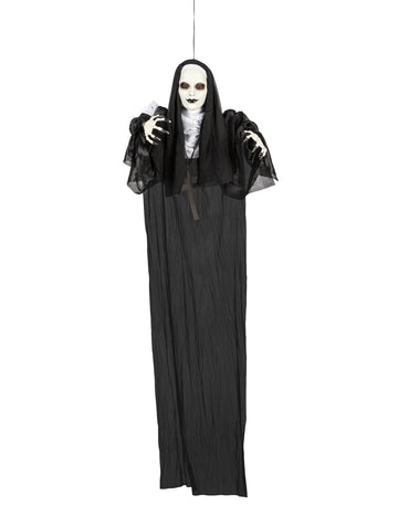 Decorațiune luminoasă călugăriță suspendată 120 cm 