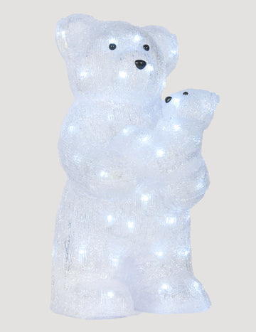 Fleece poartă lumină cu bebelușul de 44 cm