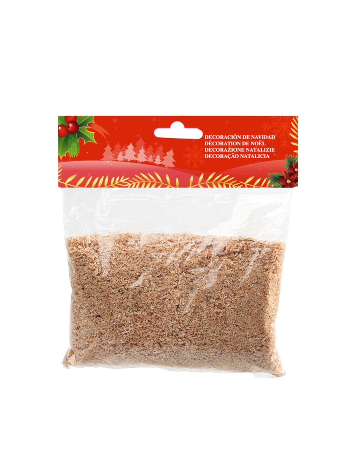 Decorațiune pentru scena Nașterii Domnului, 40 de grame, efect de rumeguș