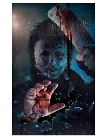 Decorare pentru ferestre Sanguinary Killer 80 x 120 cm