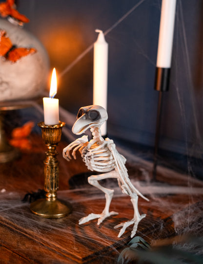 Corbeau Scheleton Decoration 19,5 cm Halloween
