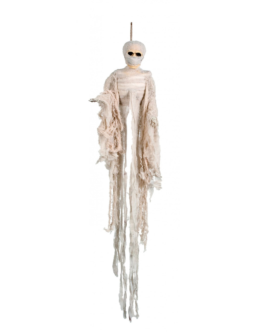 Dimensions de la décoration squelette momie pour Halloween