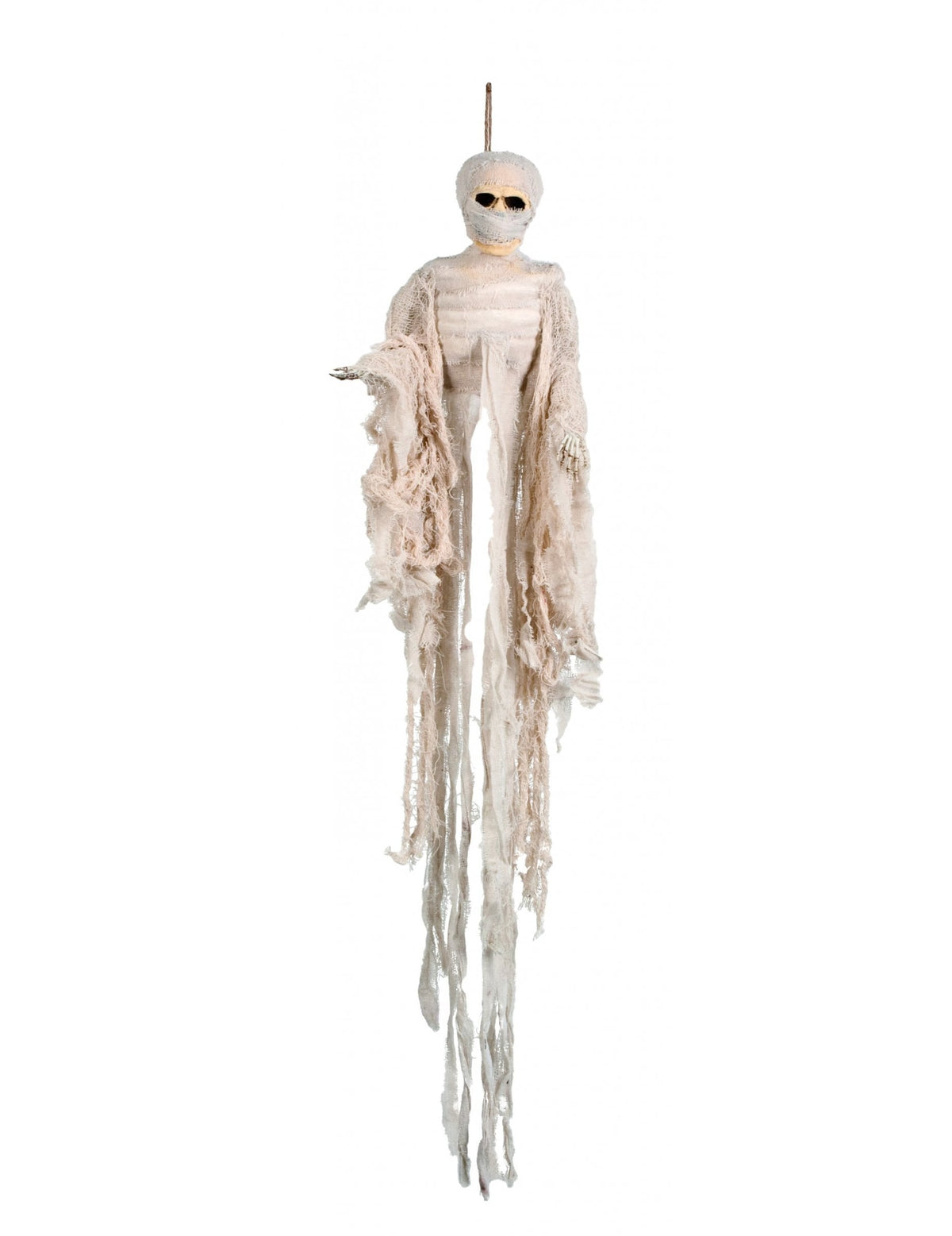 Dimensions de la décoration squelette momie pour Halloween