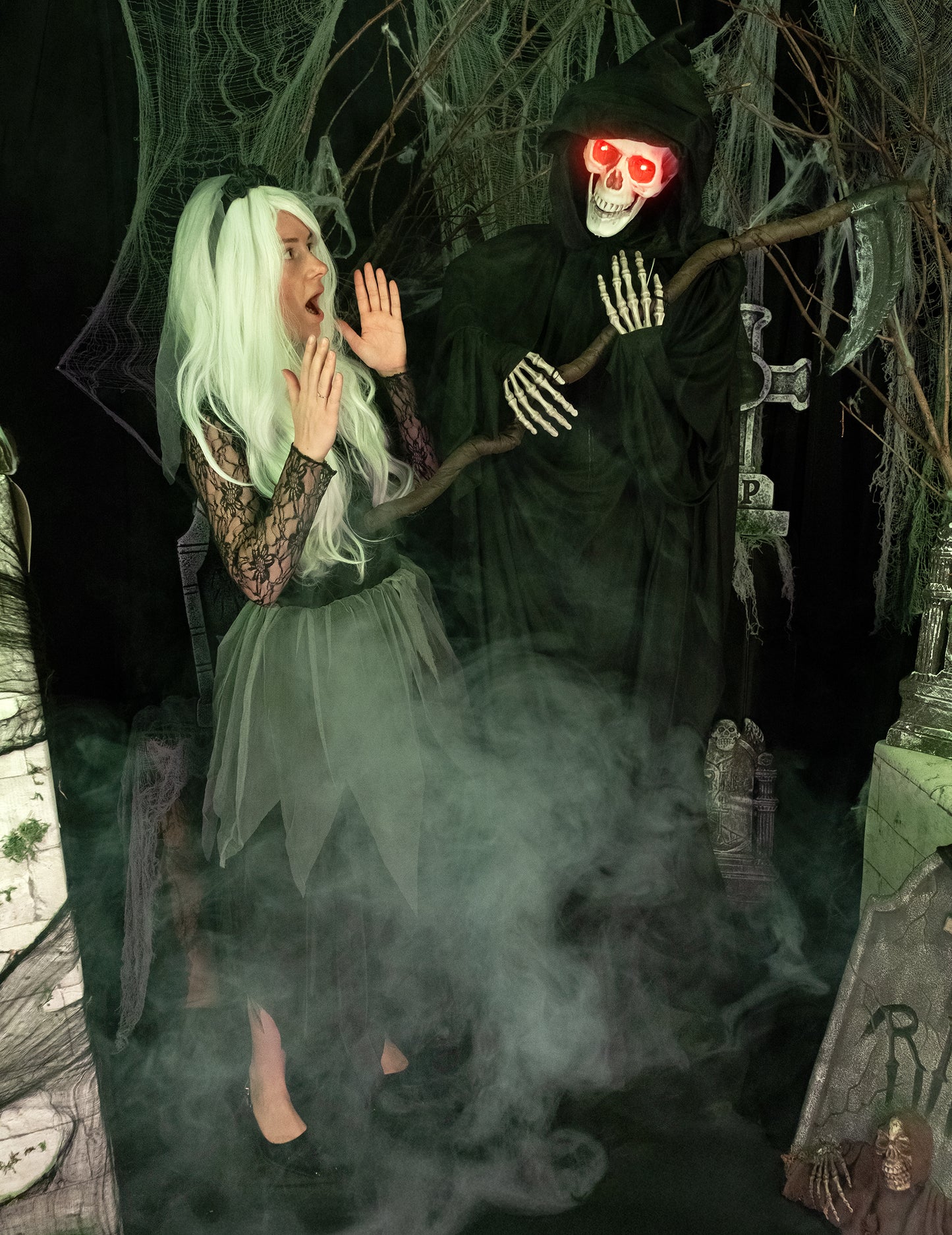 Decorațiune secerător în picioare 183cm