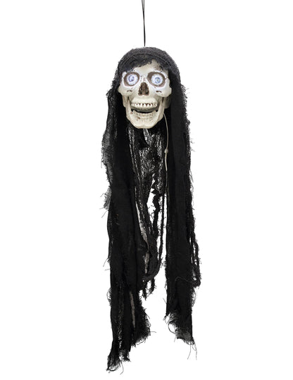 Decorare de craniu animat luminos și sunet de 70 cm