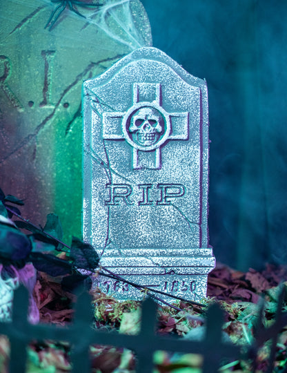 Decorațiuni 21 camere schelet și piatră de mormânt de Halloween