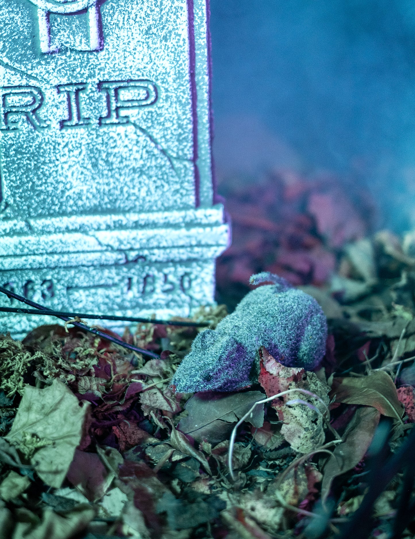 Decorațiuni 21 camere schelet și piatră de mormânt de Halloween