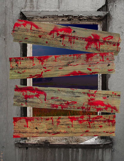 Decorațiuni de baricade zombie