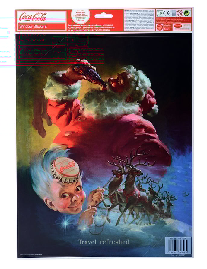 Decorațiuni pentru Windows Coca-Cola 42 x 30 cm