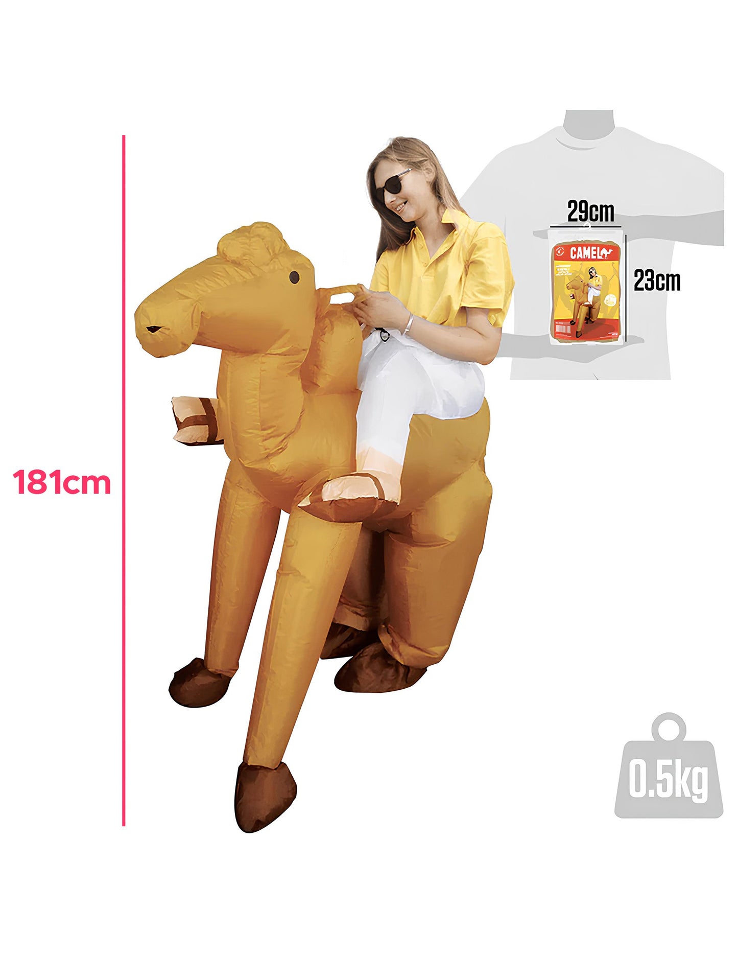 Costum pentru cămilă pentru adulți