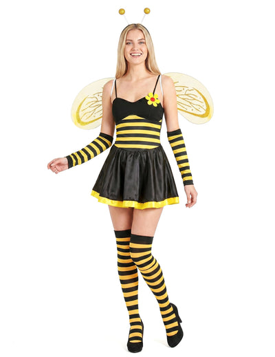 Costum de albine pentru femei pe flori