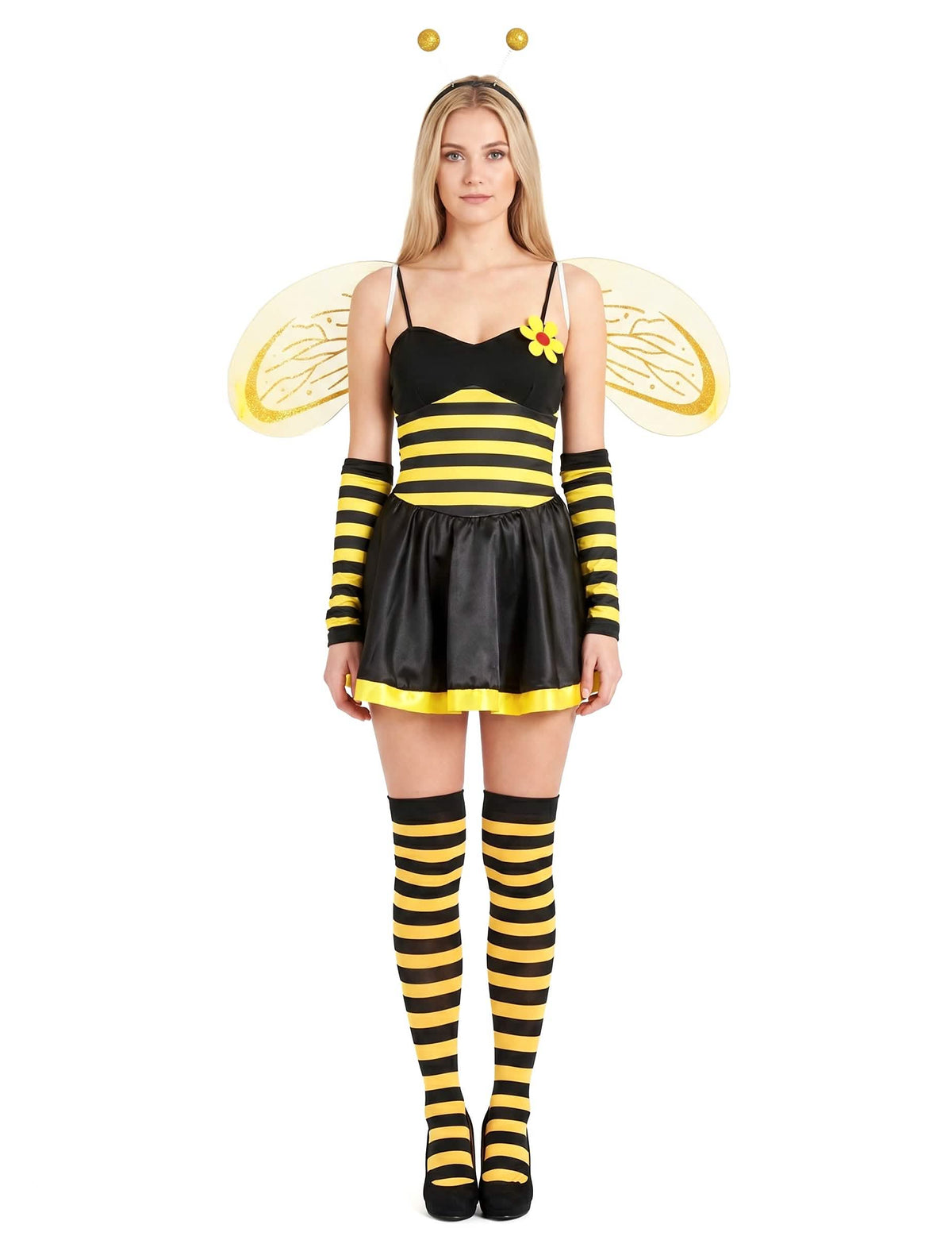 Costum de albine pentru femei pe flori