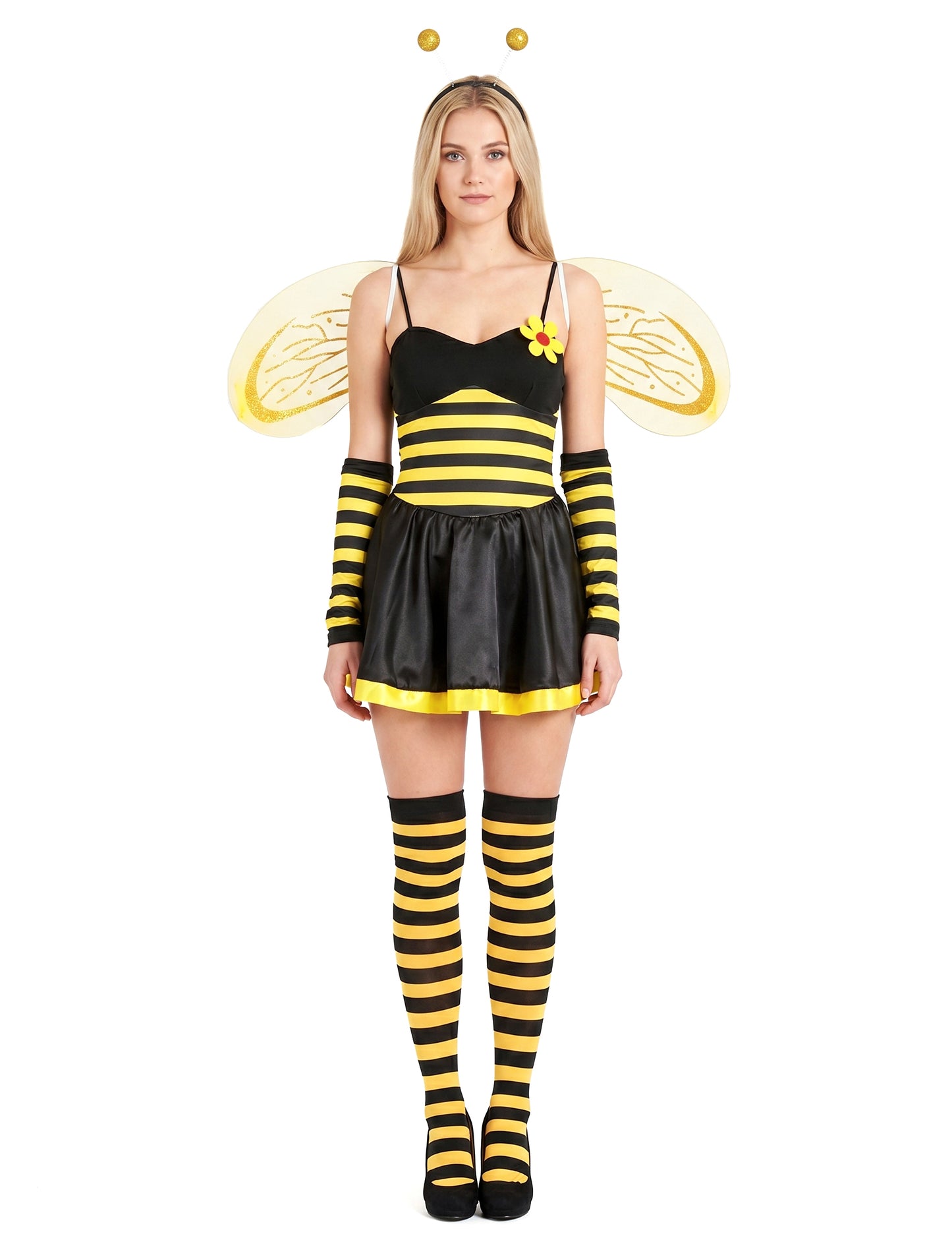 Déguisement abeille femme à fleur