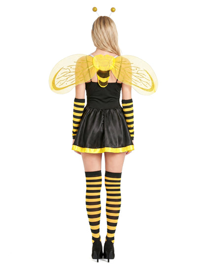Costum de albine pentru femei pe flori