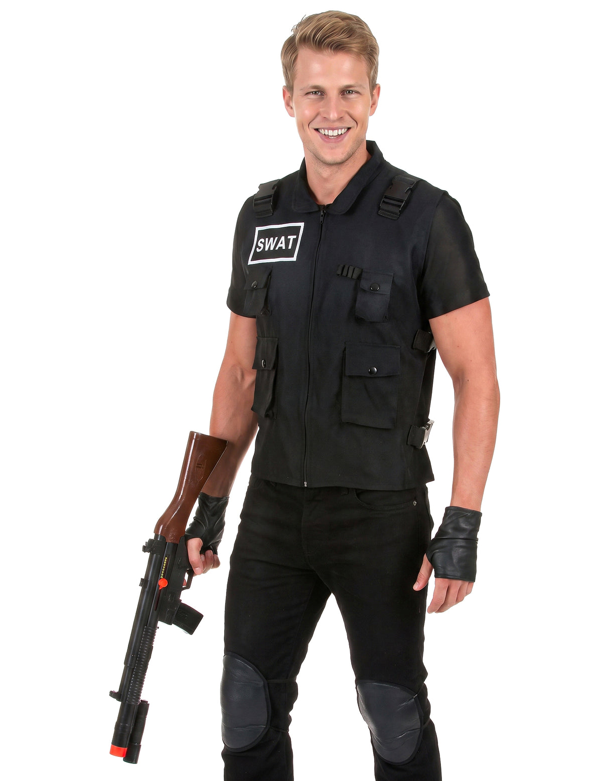 Swat agent de sex masculin deghizat