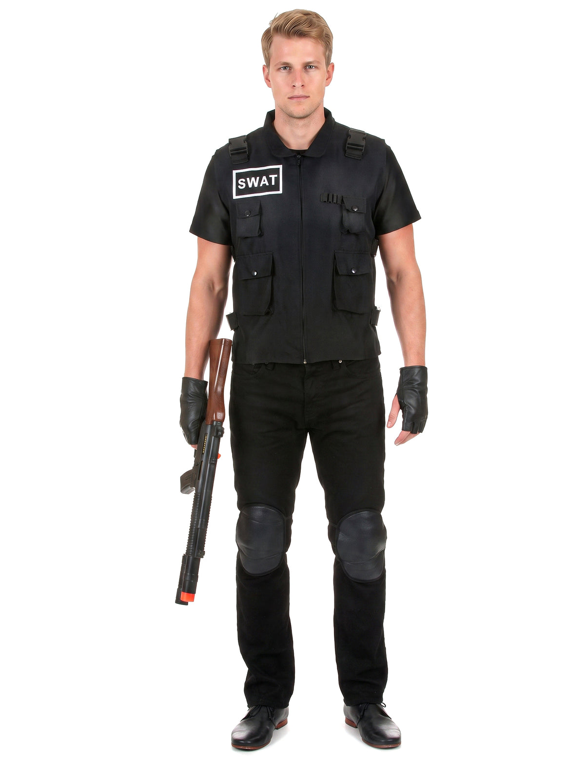 Swat agent de sex masculin deghizat