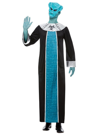 Deghizare extraterestră albastră pentru bărbați