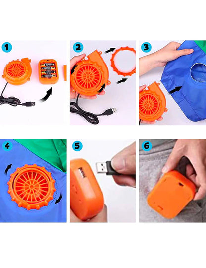 Costum extraterestru gonflabil pentru copii