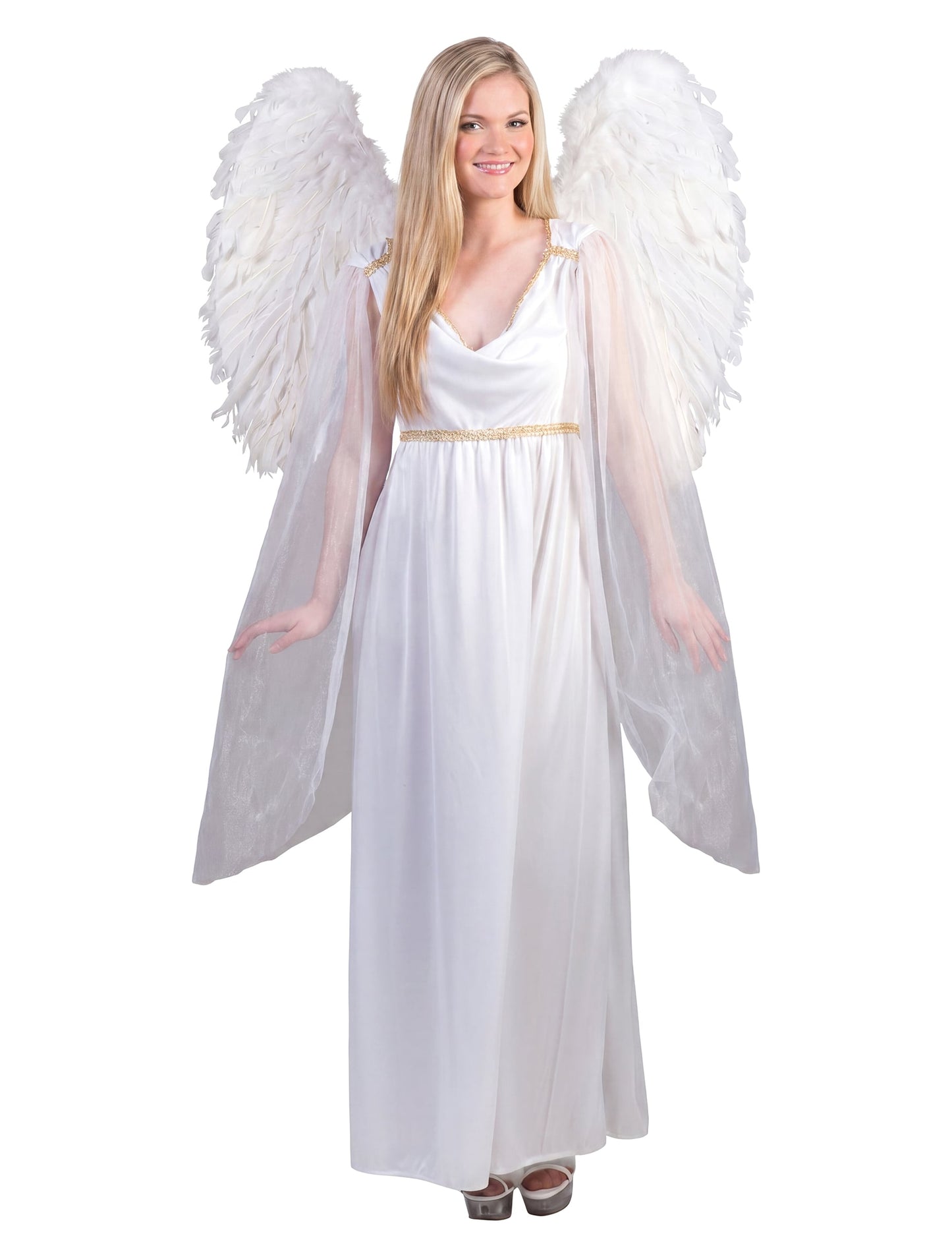 Costum înger alb pentru femei