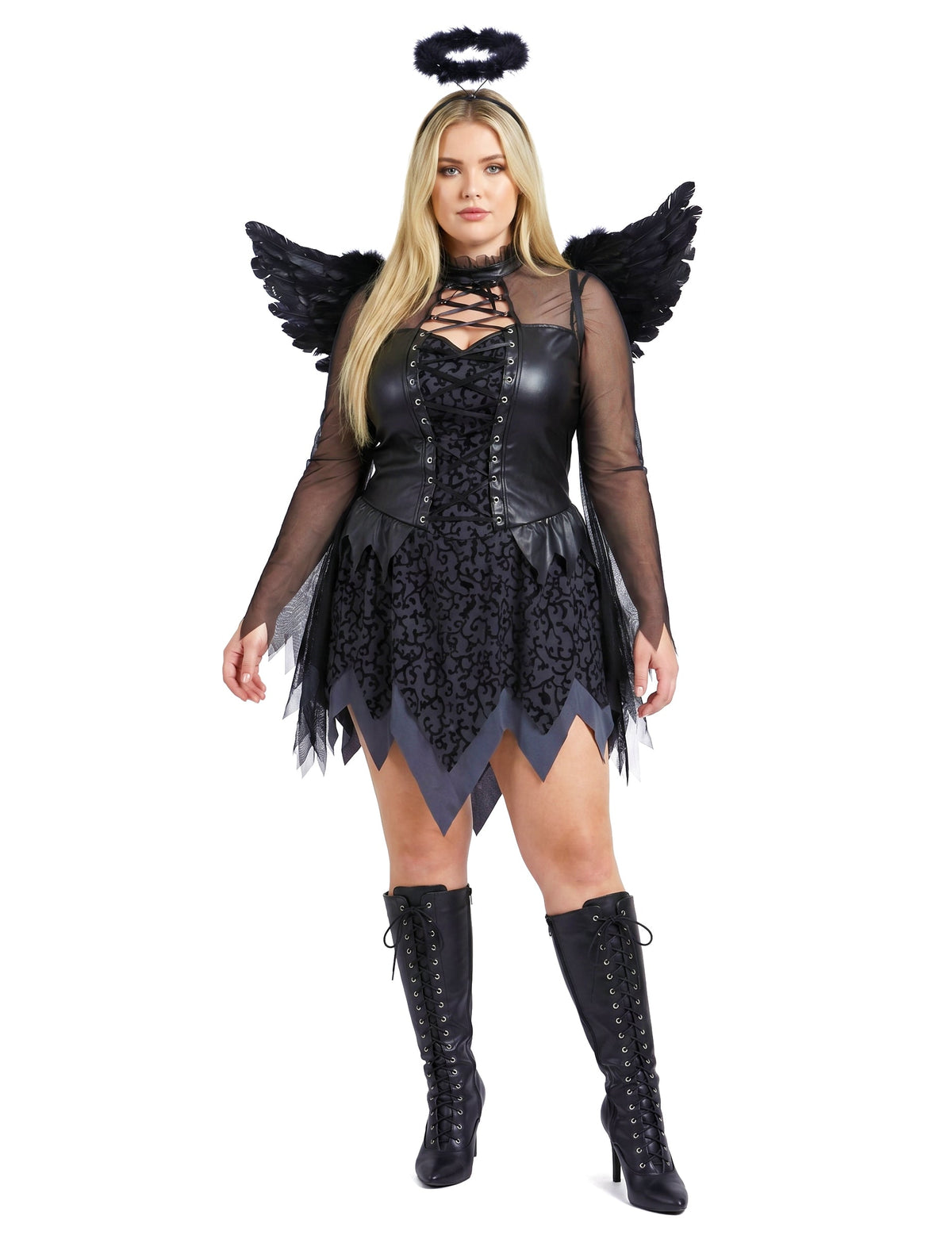 Costum de înger căzut pentru femei