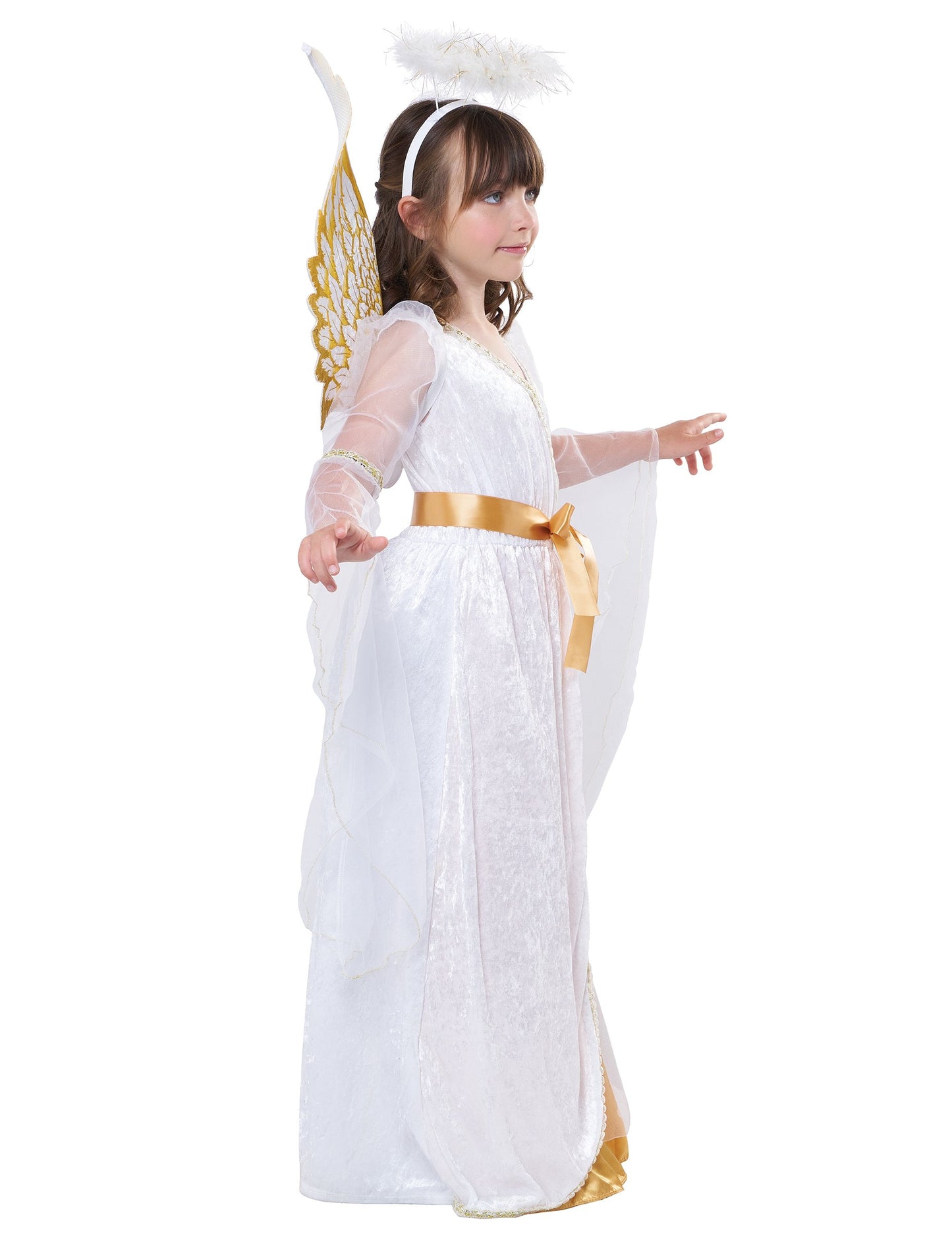 Costum de înger de gardian de lux pentru copii