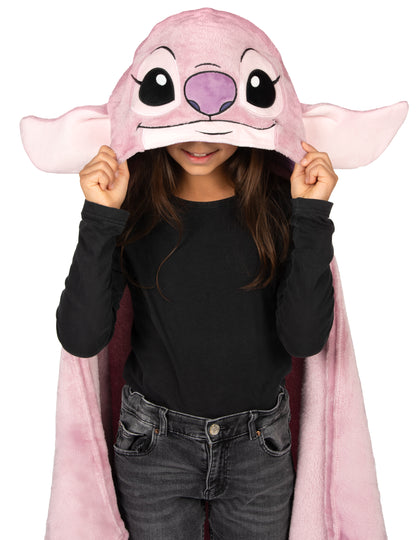 Costum Angel Pătură Polară cu Glugă pentru Copii Lilo & Stitch™ 