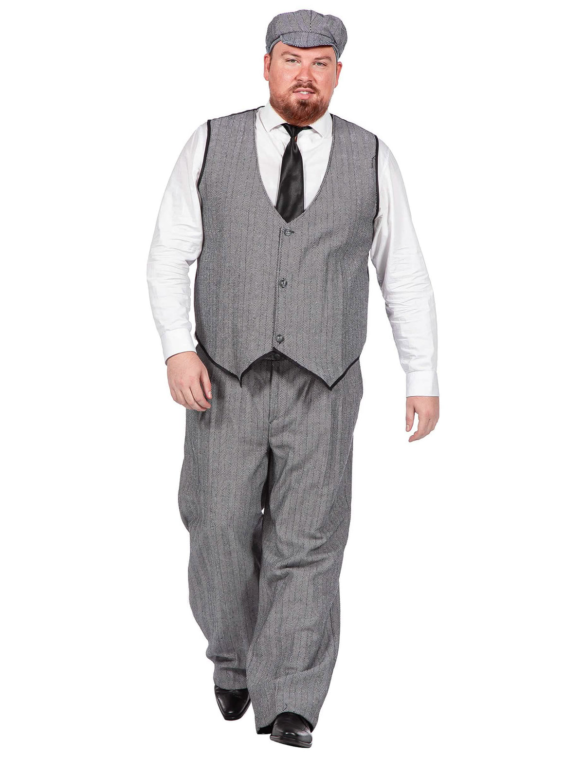 Costum anii 20 gri, lux, bărbați