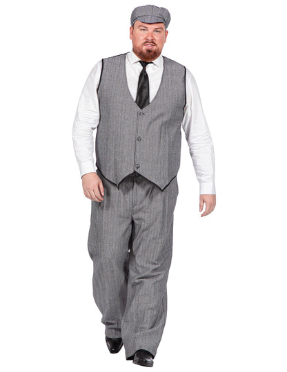 Costum anii 20 gri, lux, bărbați