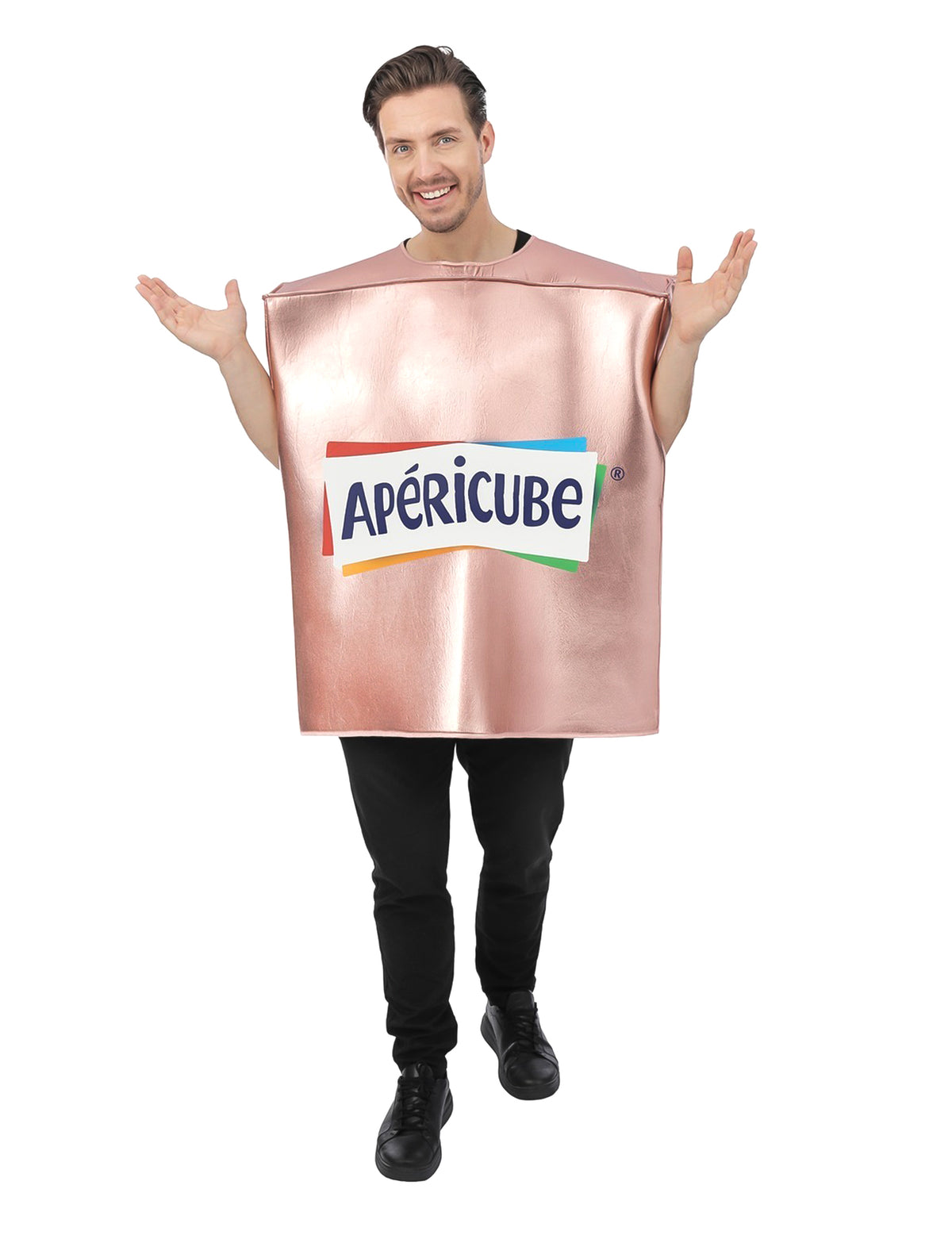 Costum Apéricube™ roz pentru adulți