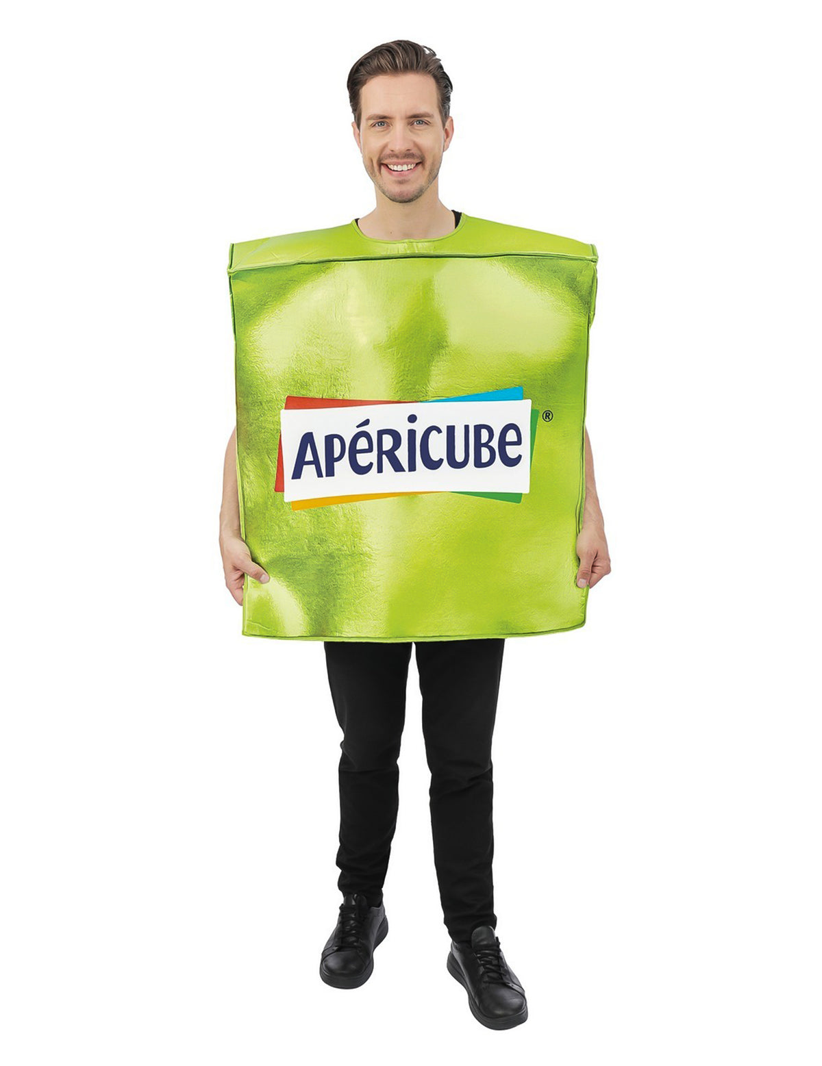Costum Apéricube™ verde pentru adulți