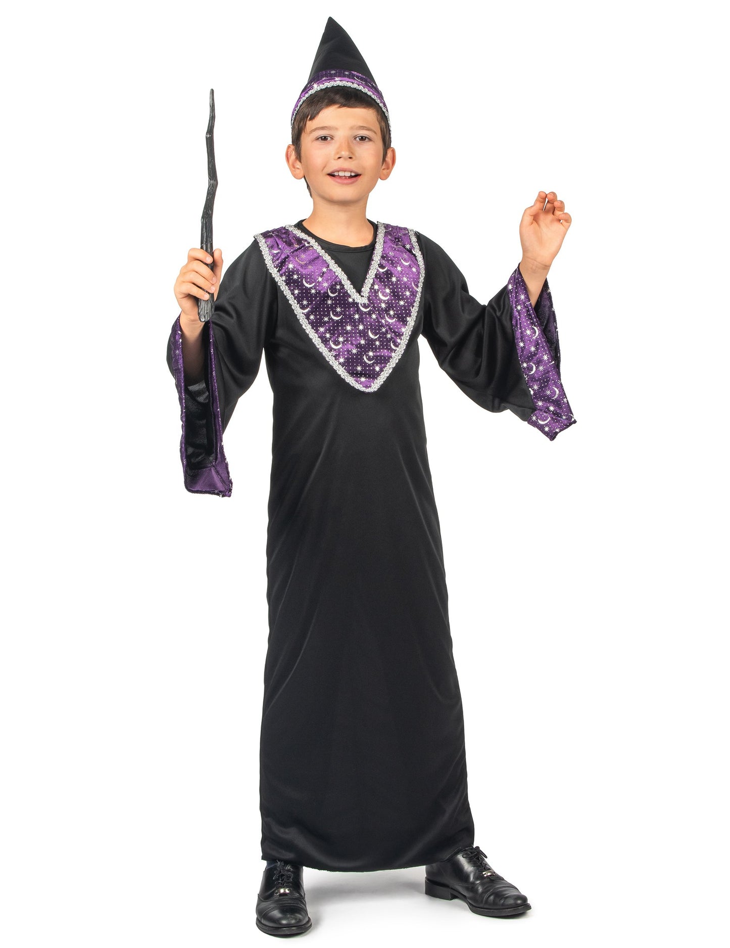 Costum de sorcian ucenic pentru copii