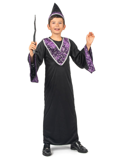 Costum de sorcian ucenic pentru copii