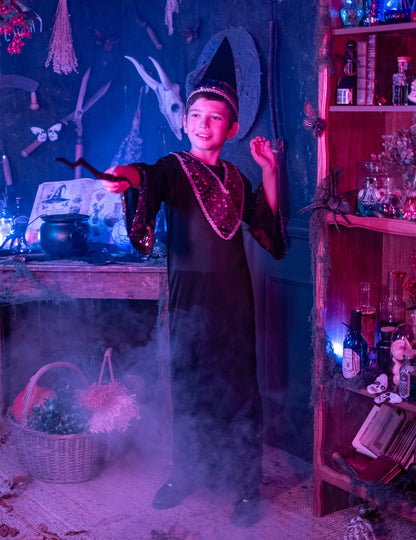 Costum de sorcian ucenic pentru copii