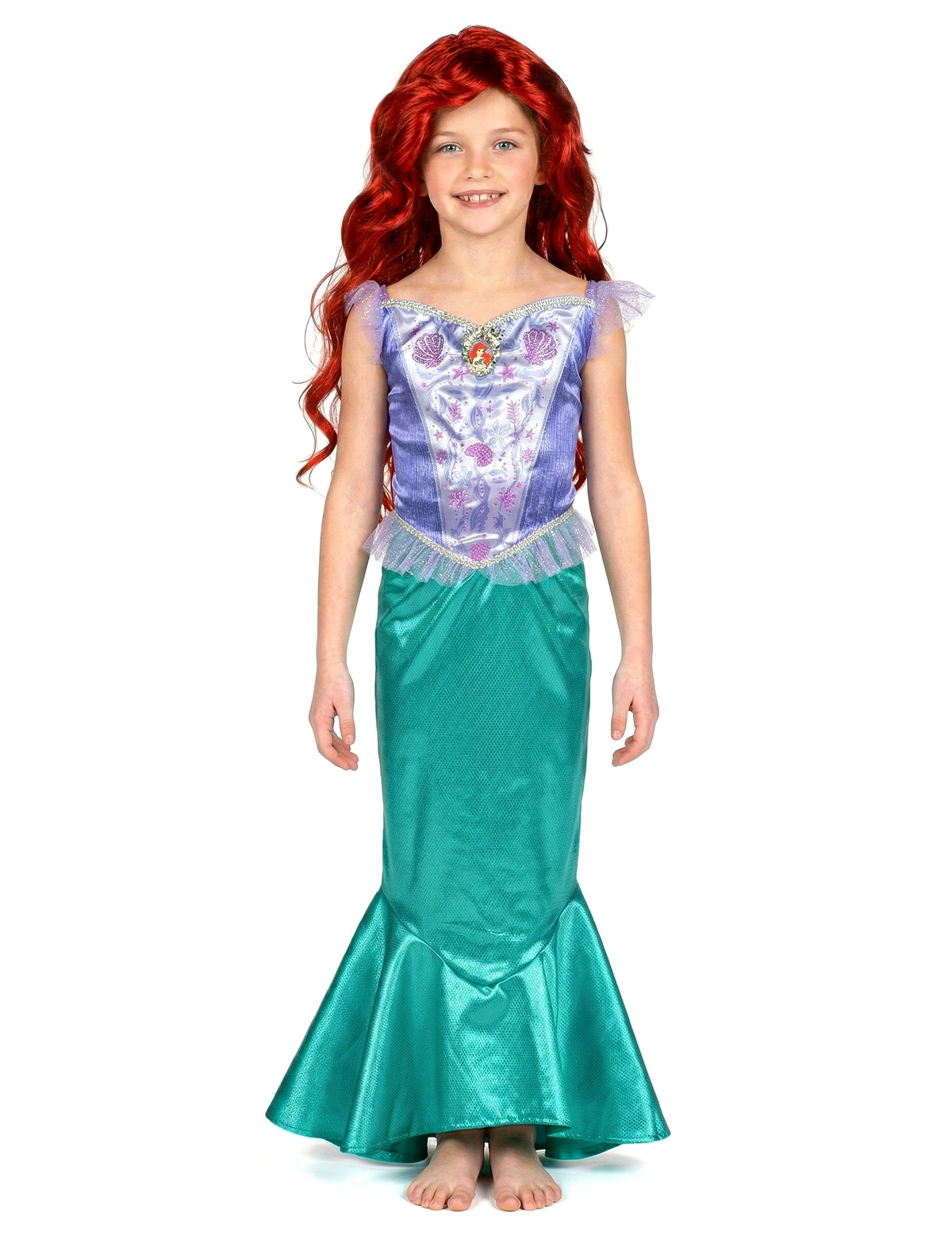 Vue d'ensemble du déguisement Ariel la Petite Sirène™ classique pour fille