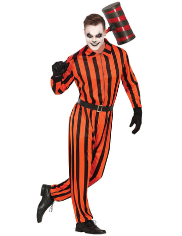 Costum de prizonier Harlequin pentru bărbați