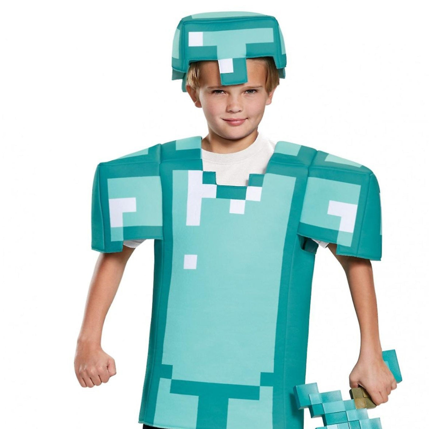 Costum de armură pentru copii Minecraft
