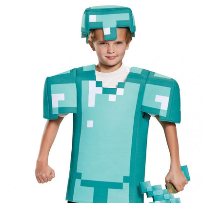 Costum de armură pentru copii Minecraft