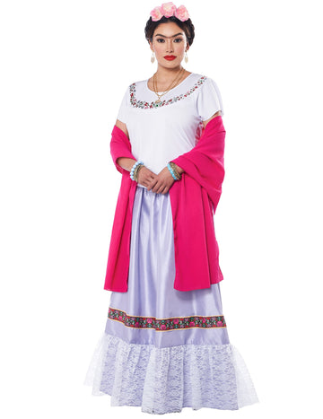 Costum de artist mexican de lux pentru femei