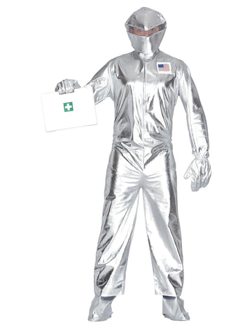 Deghizare pentru astronaut pentru argint pentru adulți