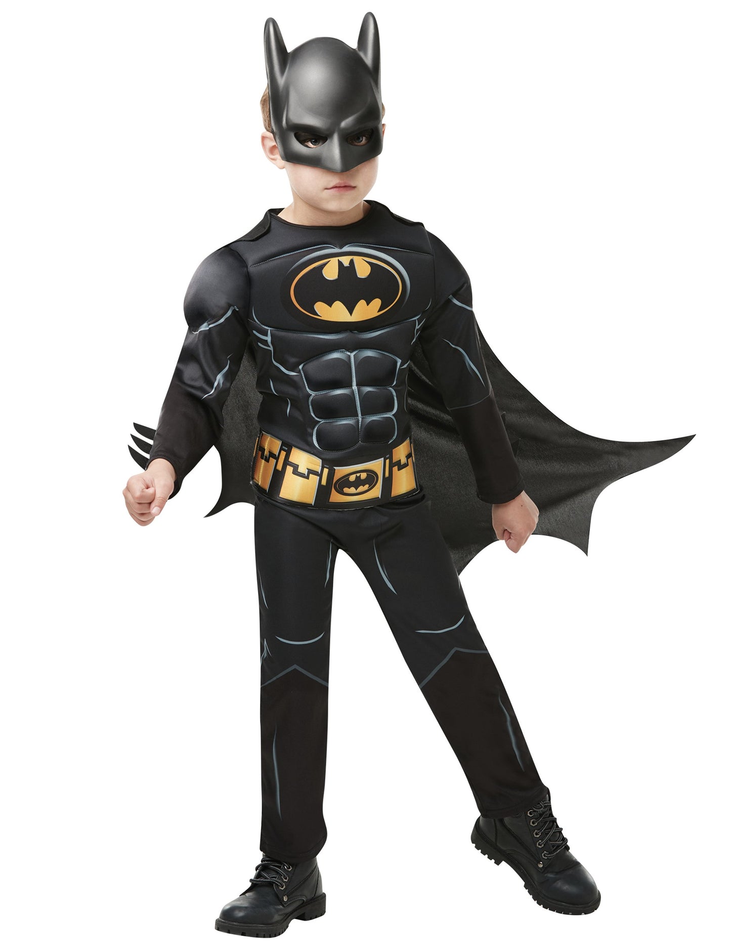 Costum cu masca de băiat de lux Batman