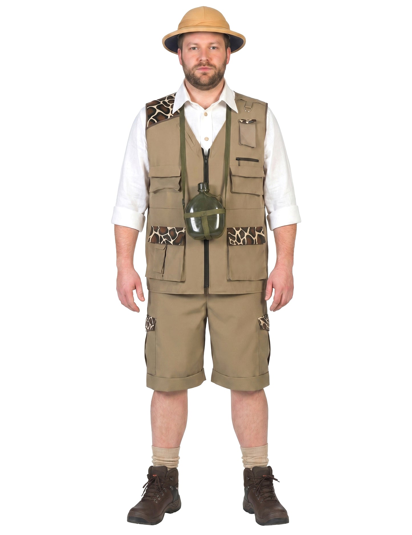 Costum de aventurier safari pentru bărbat