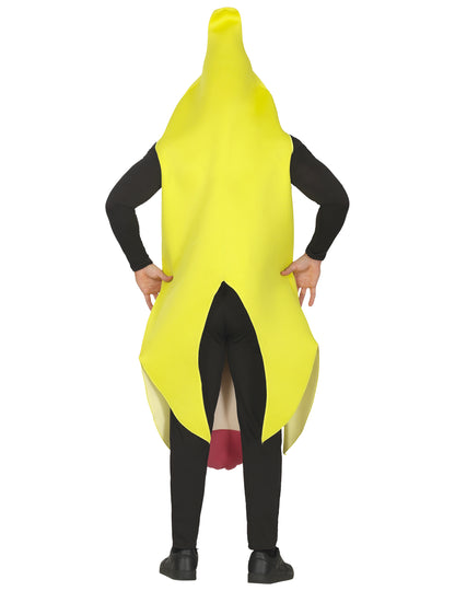 Vue de dos du déguisement Banane heureuse