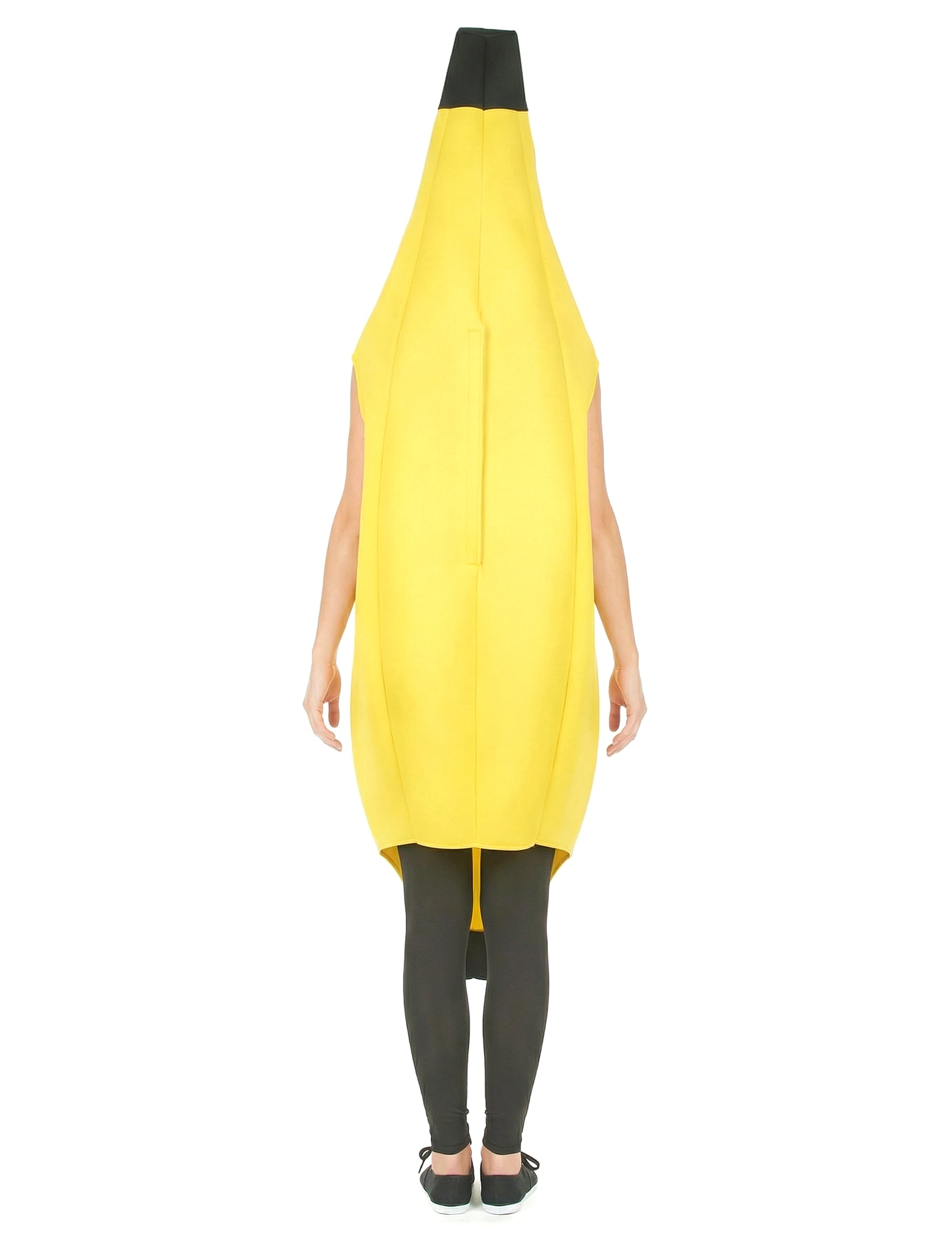 Vue de dos du déguisement banane humoristique