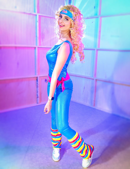 Costum de aerobic Barbie™ pentru femeie