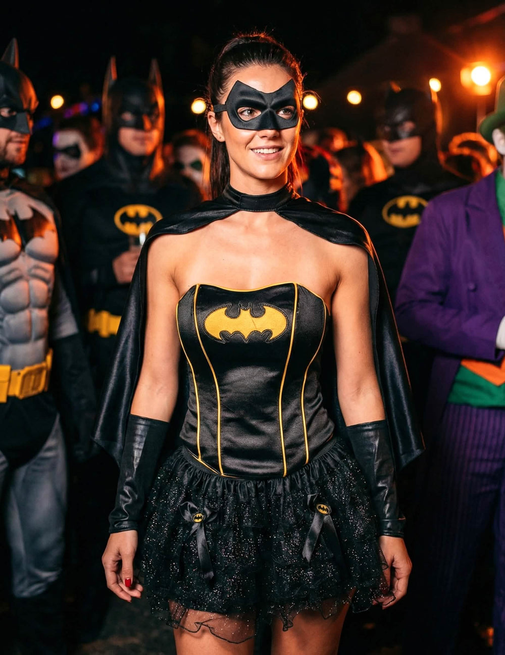 Context cu Batman al costumului sexy Batgirl™ pentru femeie