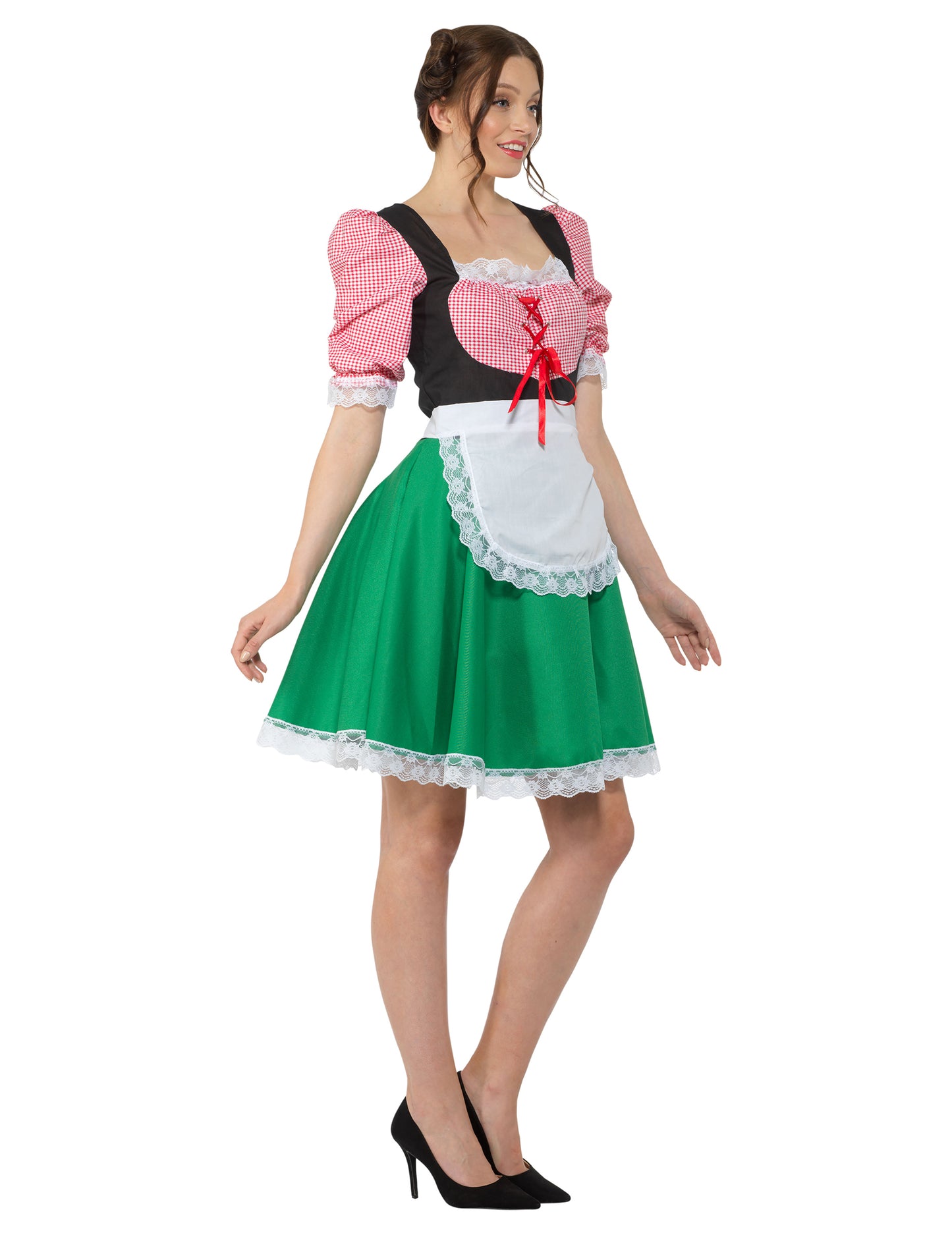 Costum bavarez colorat pentru femei