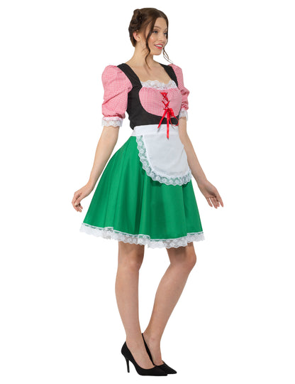 Costum bavarez colorat pentru femei